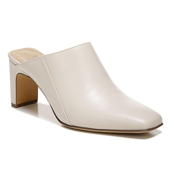 Naturalizer Paloma Mules in Porcelain Leather - Picture 1 of 7